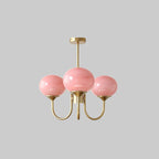 AuroraGlow - Marshmallow Chandelier