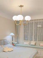 AuroraGlow - Marshmallow Chandelier