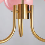 AuroraGlow - Marshmallow Chandelier