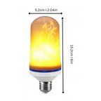 FlameGlow LED Lamp – Flickering Flame Effect for a Warm and Cozy Atmosphere