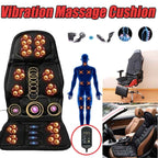 Fashion massage chair pad with heated neck pillow for car and home