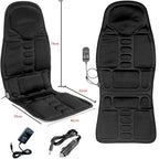 Fashion massage chair pad with heated neck pillow for car and home