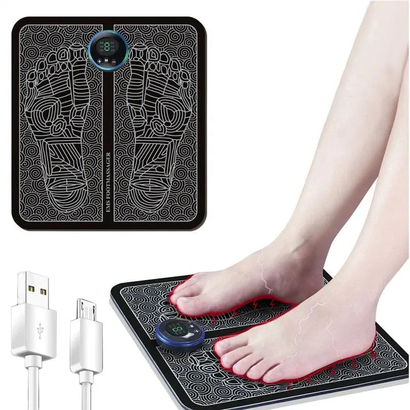 Regenerating EMS Foot Massager – Relaxation and Pain Relief for Your Feet