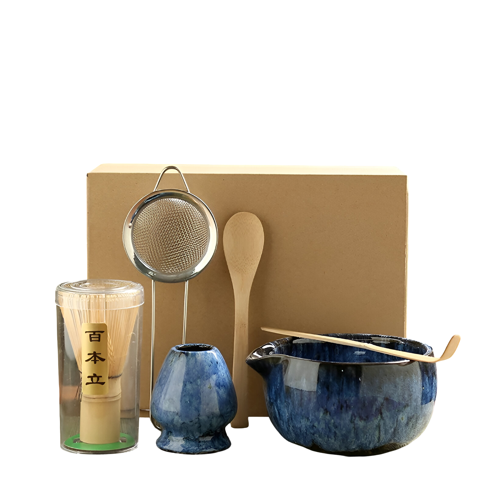 Matcha Tea Set | Japanese Tea Service 6-piece for Tea Preparation