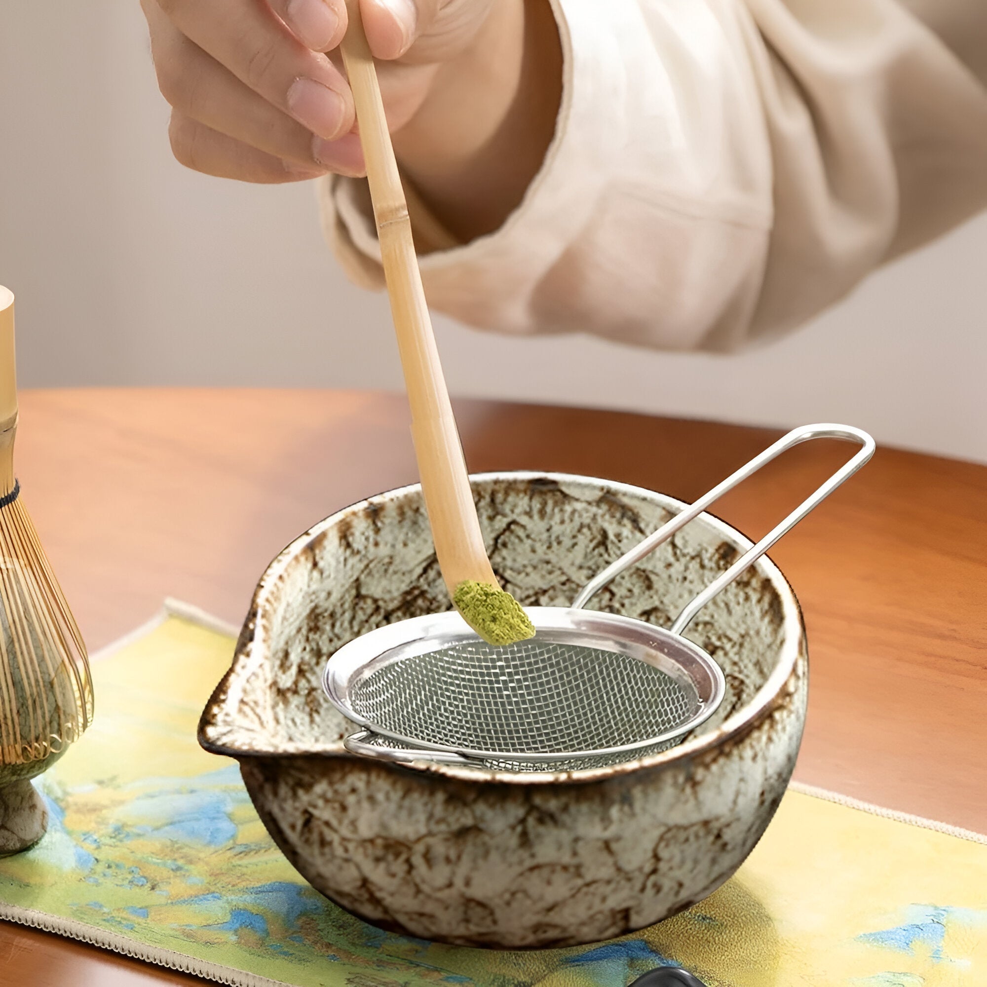 Matcha Tea Set | Japanese Tea Service 6-piece for Tea Preparation