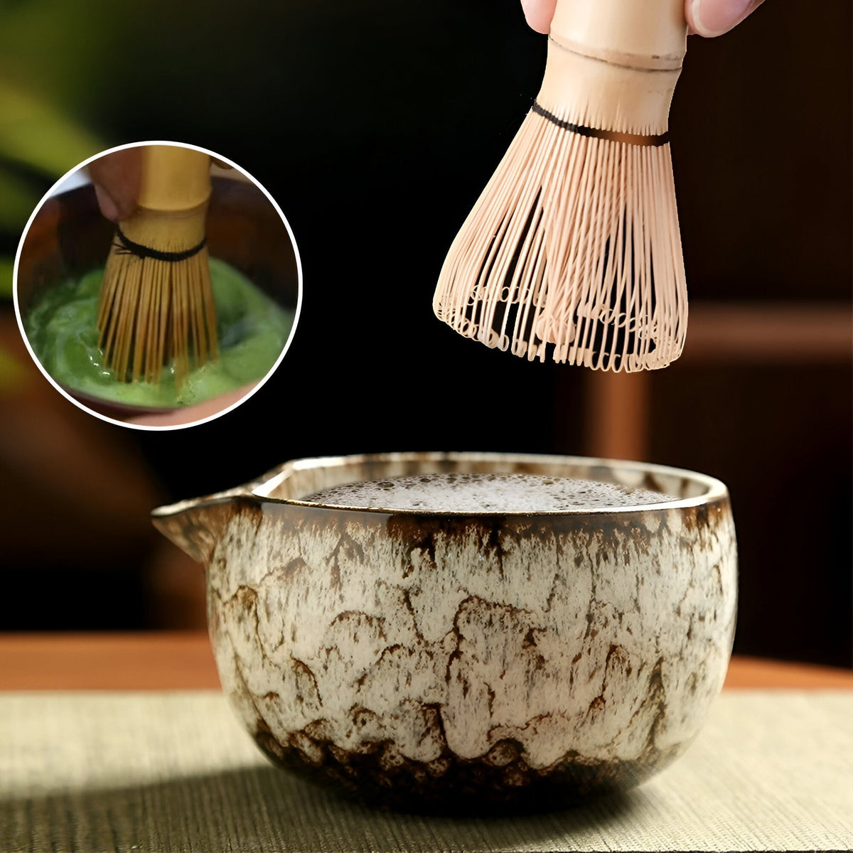 Matcha Tea Set | Japanese Tea Service 6-piece for Tea Preparation