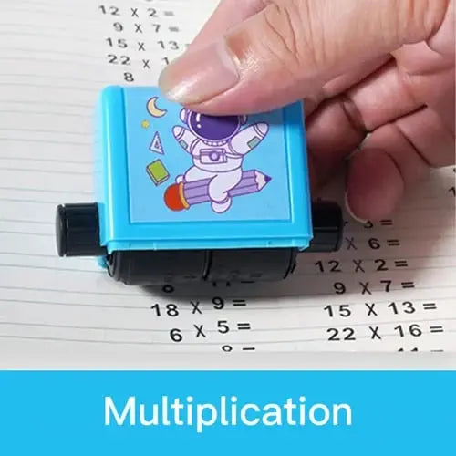 Math Learning Stamp for Children – Practicing Types of Calculation Playfully