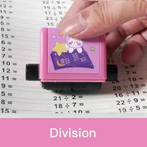 Math Learning Stamp for Children – Practicing Types of Calculation Playfully