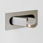 LED Bedside Lamp LUMEVIA | 3 Light Colors | Aluminum Alloy | Ø19 cm x H8 cm | With Push Button