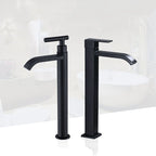Matte Black Sink Faucet | Elegant Cold Water Faucet