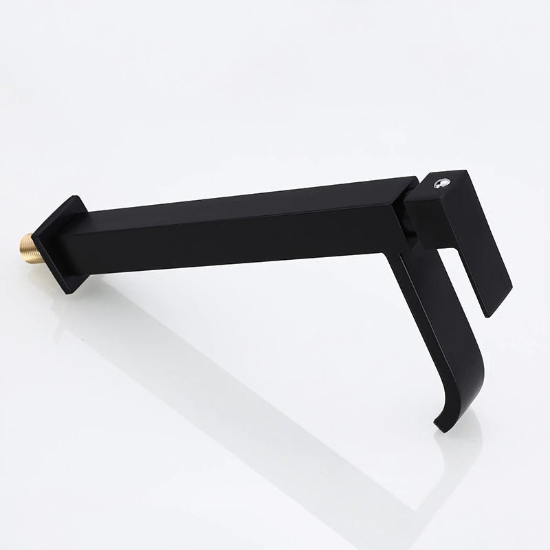 Matte Black Sink Faucet | Elegant Cold Water Faucet