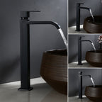 Matte Black Sink Faucet | Elegant Cold Water Faucet