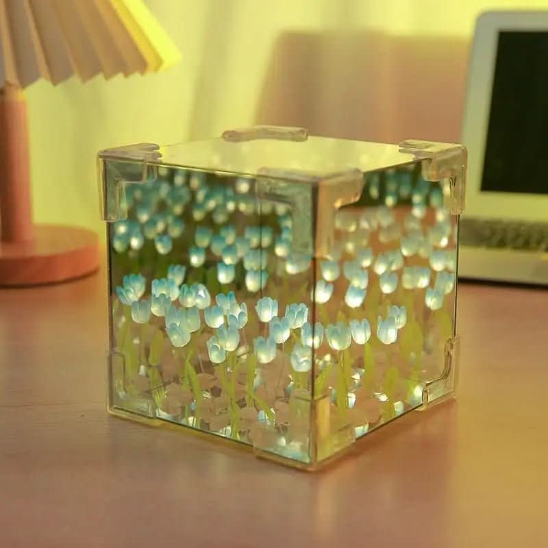 Handmade lamp with a natural flair for atmospheric lighting