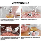 Stainless Steel Meatball Maker – Meatball Tongs for Perfect Meatballs