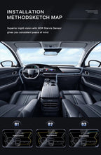 Dashcam with Night Vision & IR Technology