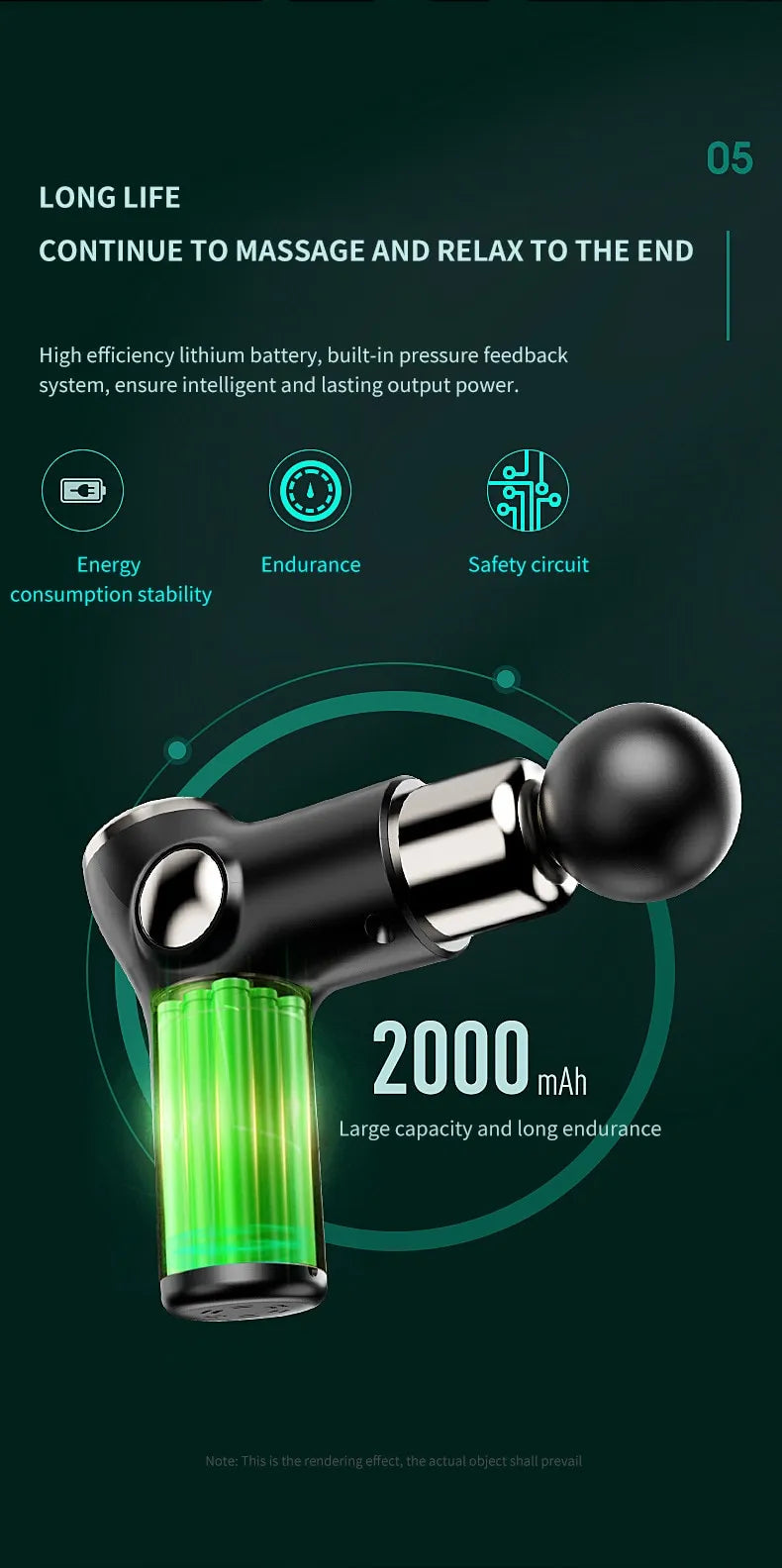 VardiPulse - Draagbare Vibrerende Massage Gun
