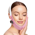 Facial massage device with Vibration