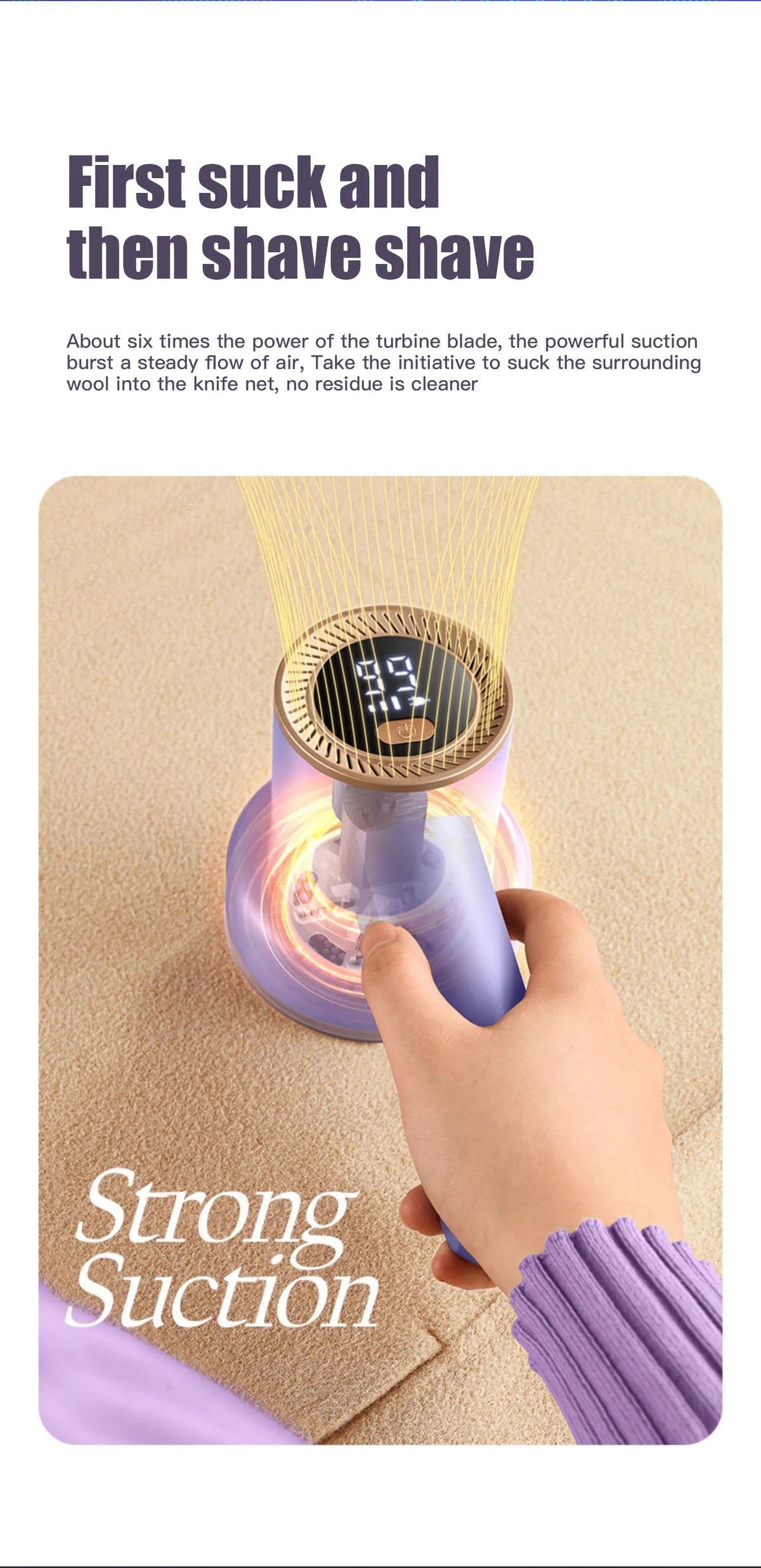 Automatic Lint Remover for Clothing