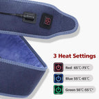 Flexible heating pad for targeted pain relief