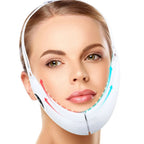 Facial massage device with Vibration