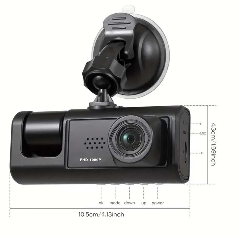 Dashcam with Night Vision & IR Technology