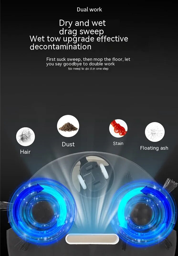 Mini Robot Vacuum Cleaner | All-in-one Intelligent Device