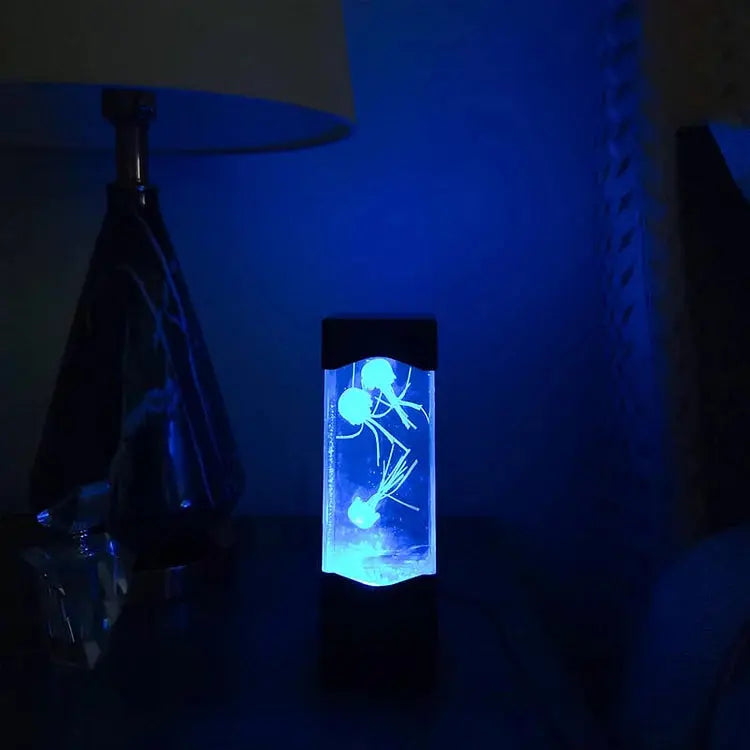Multicolored Jellyfish Lamp – Soothing LED Mood Lighting