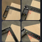 Multi-angle Measuring Ruler - Precise & Versatile Measuring Tool