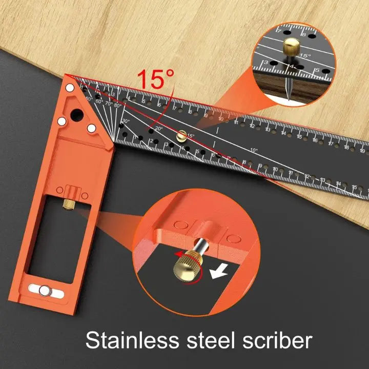 Multi-angle Measuring Ruler - Precise & Versatile Measuring Tool