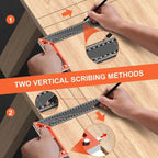 Multi-angle Measuring Ruler - Precise & Versatile Measuring Tool