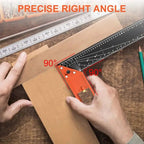 Multi-angle Measuring Ruler - Precise & Versatile Measuring Tool