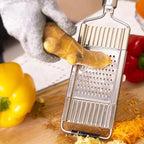 Multi-purpose vegetable slicer with interchangeable blades – Cut quickly & evenly