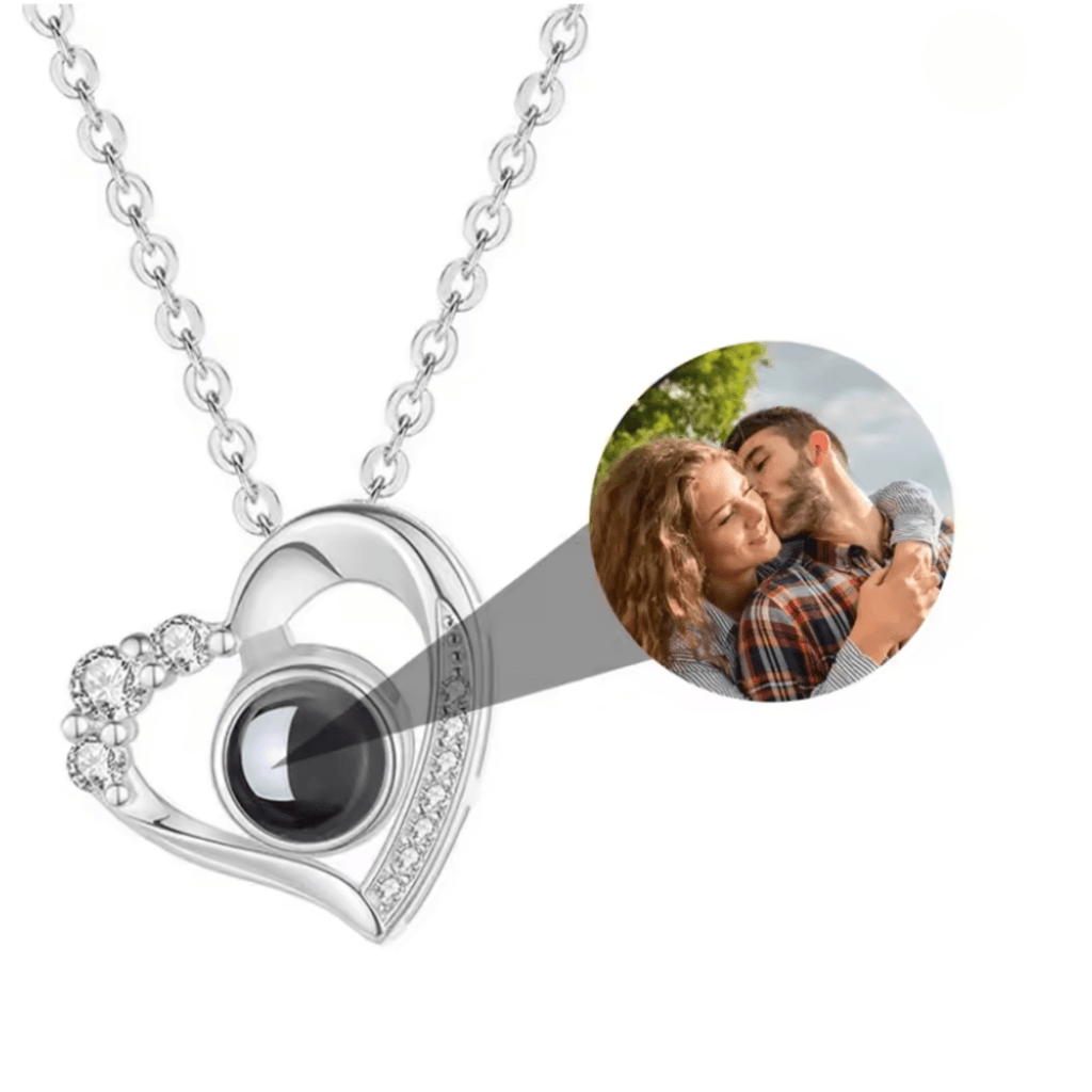 Photo projection string lights with personalized image