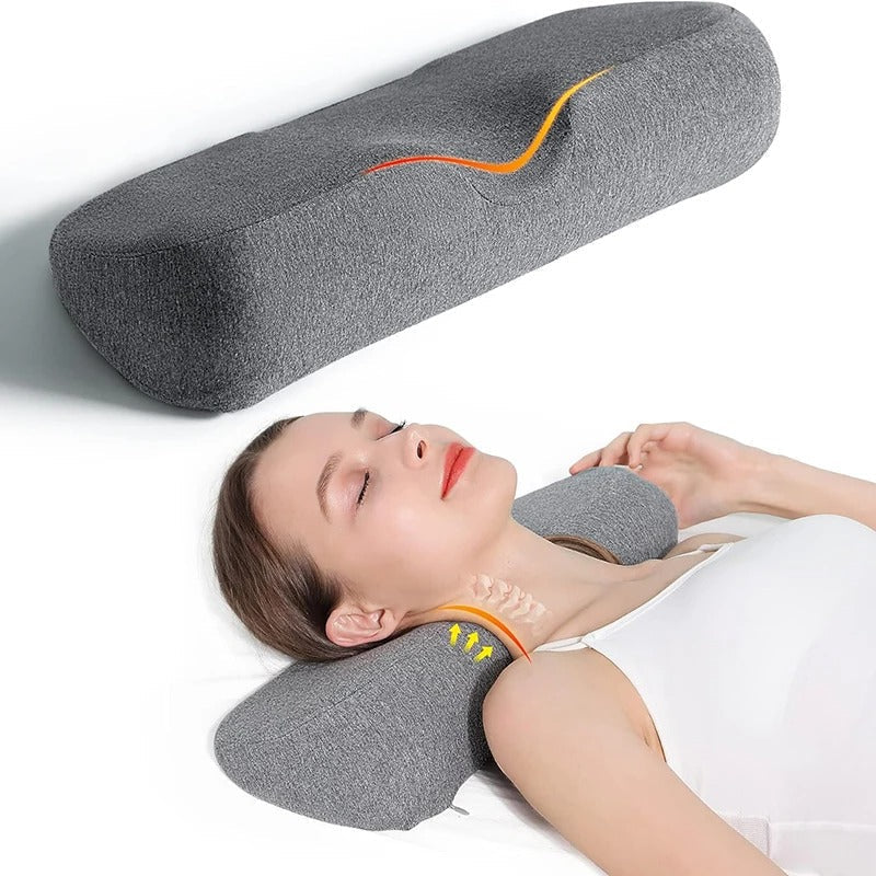 Memory Foam Neck Support Pillow | Ergonomic Neck Pillow