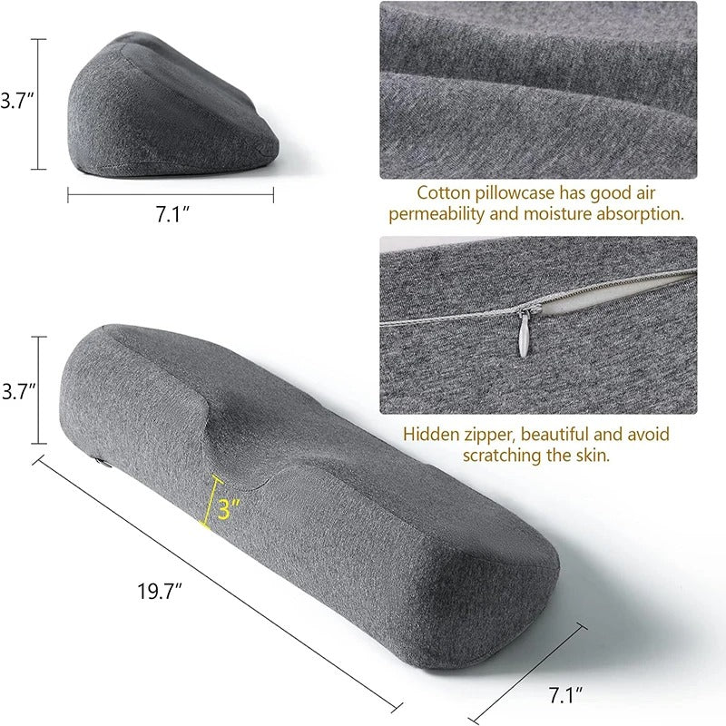 Memory Foam Neck Support Pillow | Ergonomic Neck Pillow