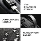 Men's Anti-Theft Messenger Bag
