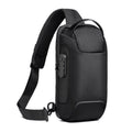 Anti-theft courier bag for men