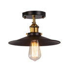 vintage ceiling lamp in industrial style – retro lighting for living room & hallway