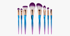 8-piece rainbow mermaid brush set – Get ready for any occasion with a flawless look