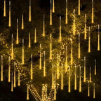 Meteor shower LED string lights | Outdoor Christmas lighting