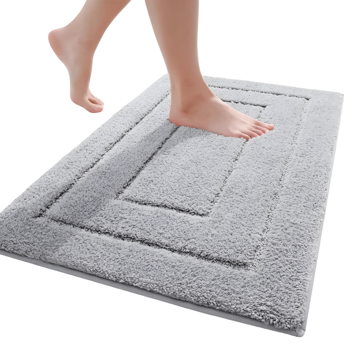 Microfiber Bath Mat | Non-Slip & Washable for Bathroom
