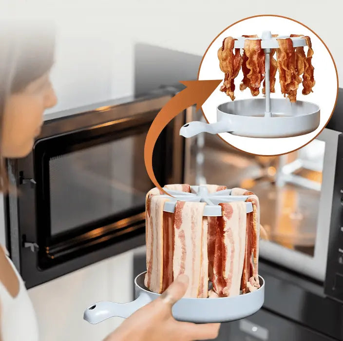 Microwave Bacon Tray for Quick and Healthy Cooking