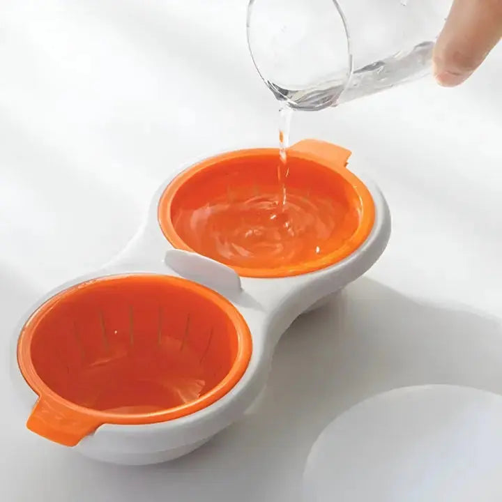 2+2 Microwave Egg Poacher
