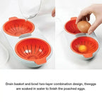 2+2 Microwave Egg Poacher