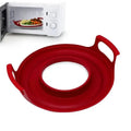 Microwave tray with handle – heat pRedection and comfortable serving