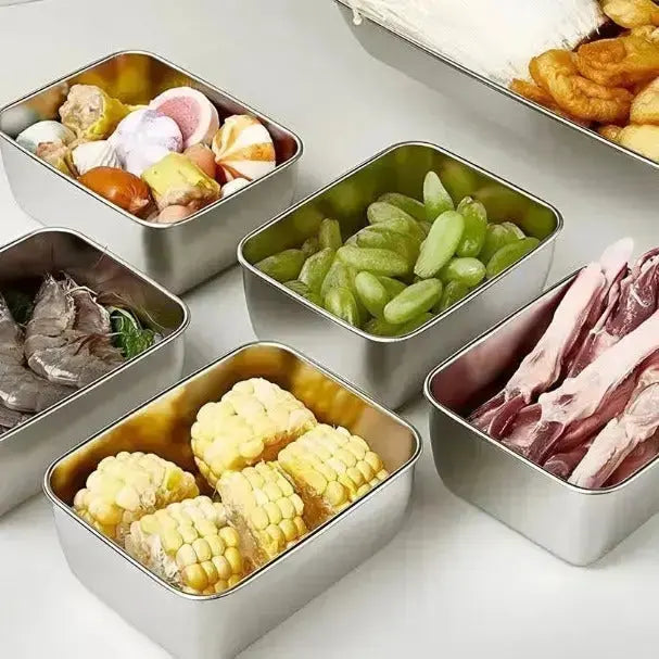 Microwave-safe containers with lid
