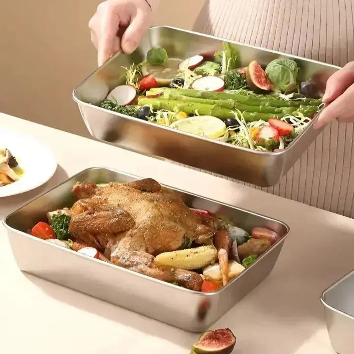 Microwave-safe containers with lid