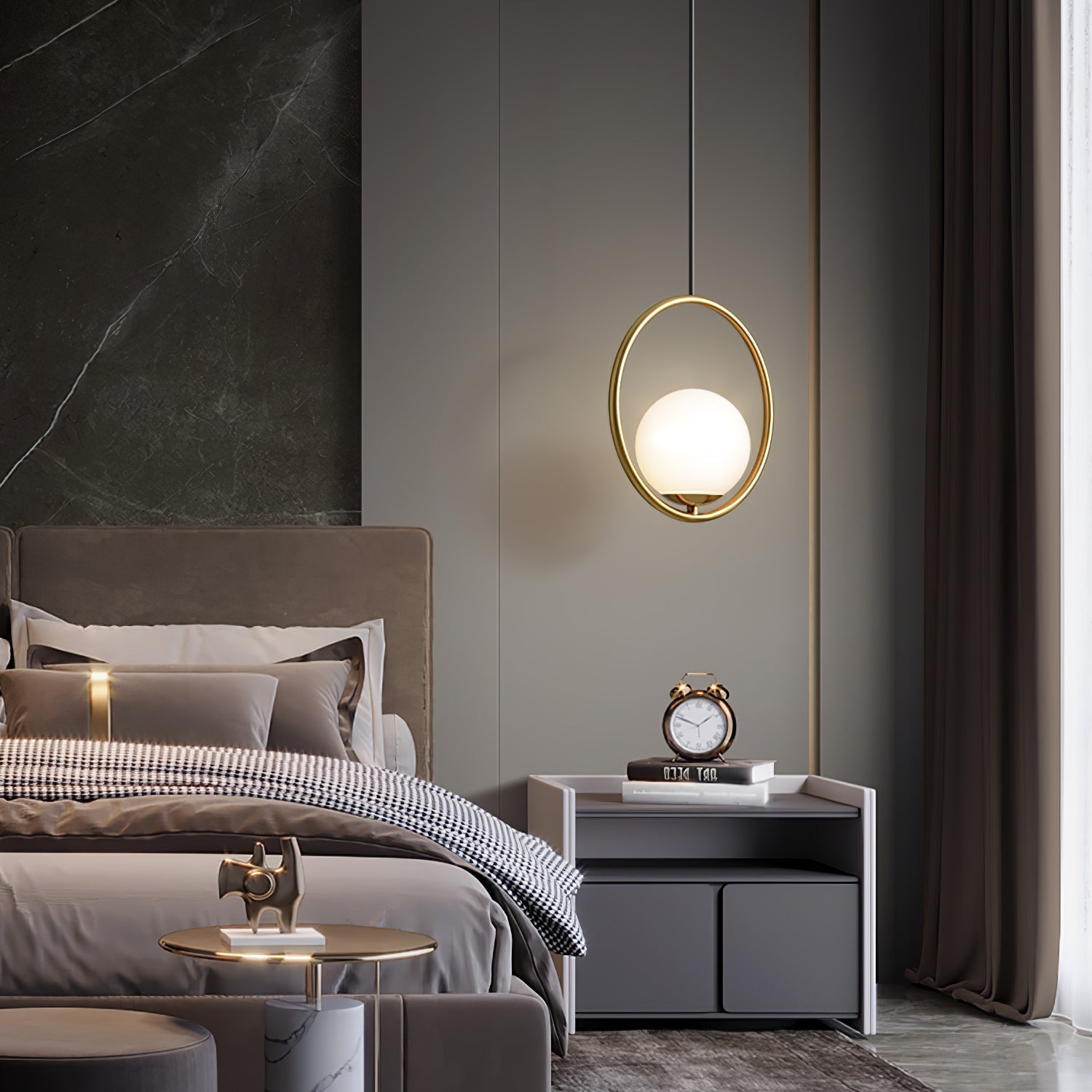 Modern and Elegant Pendant Light - Stylish Hanging Lamp for Indoor Lighting