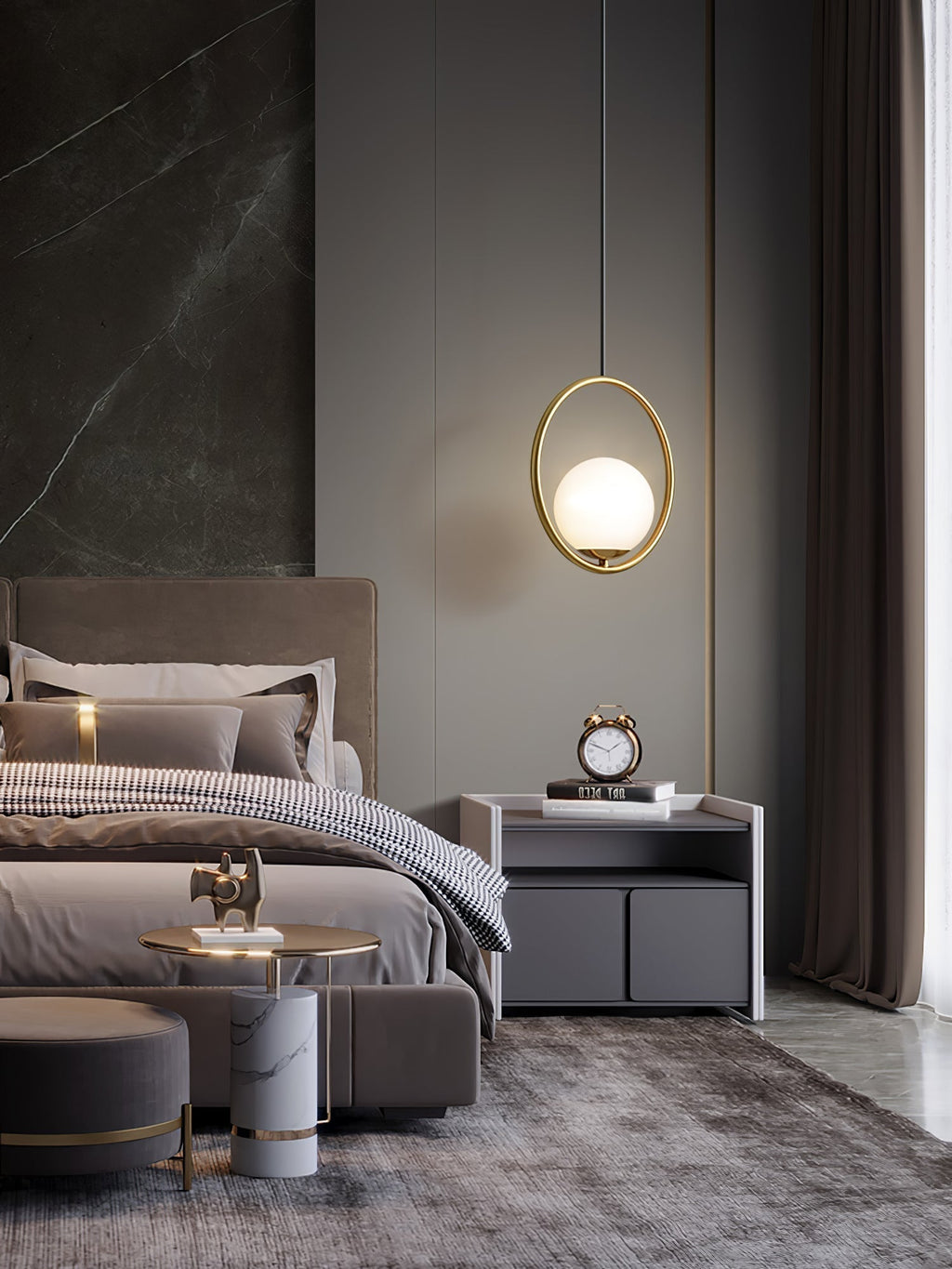 Modern and Elegant Pendant Light - Stylish Hanging Lamp for Indoor Lighting