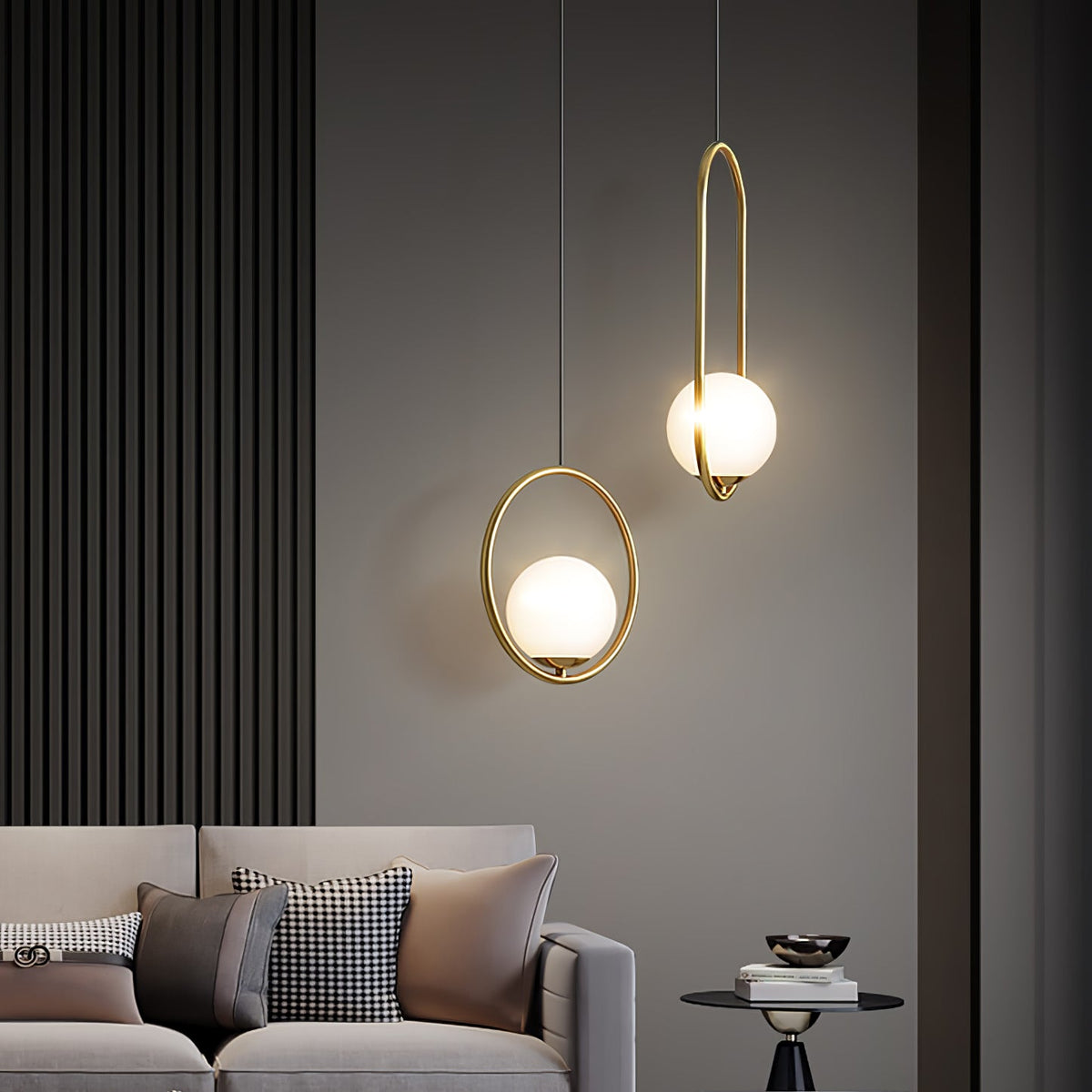 MiraGlow Modern Pendant Light – Elegant Loft Lighting for a Cozy Atmosphere